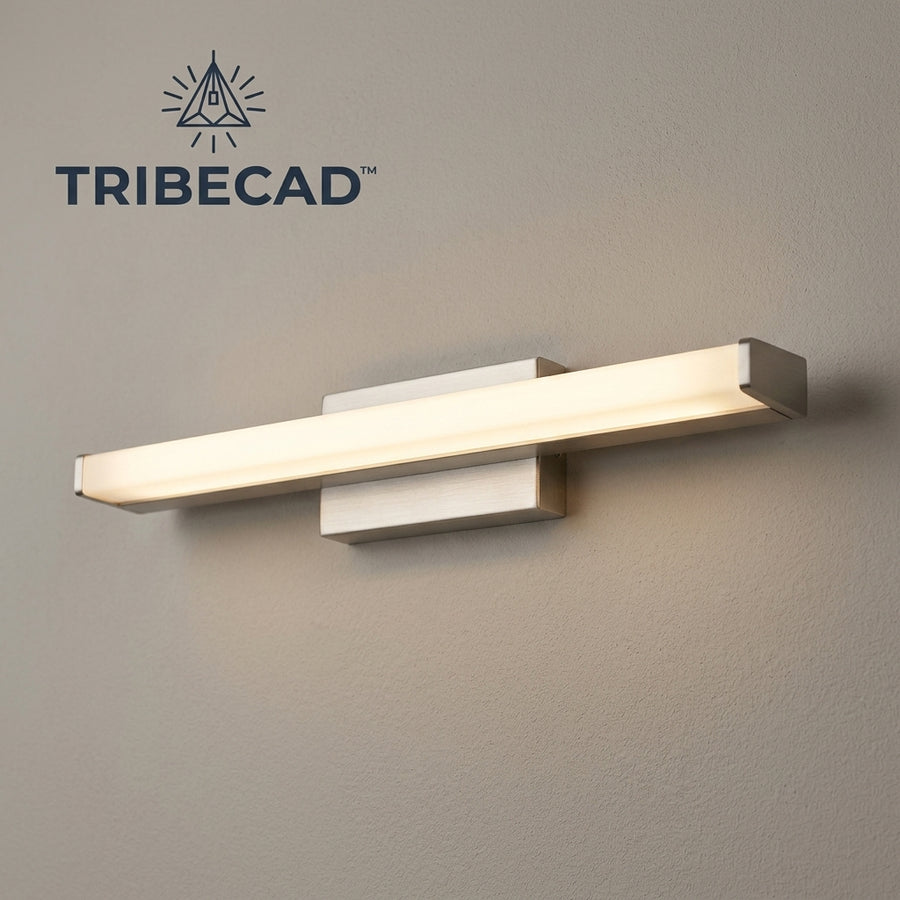 TRIBECAD™ Slim Bar Mirror Cabinet Wall Light — Linear Lighting for Mirror & Vanity Areas